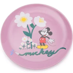 New Assiette Mickey à fleurs Cuisine