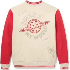 Clearance Blouson Pizza Planet style universitaire pour adultes, Toy Story Homme Vêtements Homme - T-Shirts, Sweats