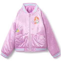 New Blouson pour enfants style universitaire La Petite Sirène Enfant Vêtements Pour Enfant