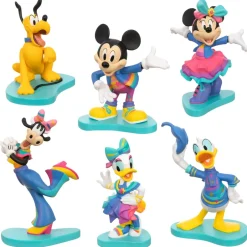 Discount Coffret de figurines Mickey Mouse et ses amis, 70e anniversairede Disneyland Figurines