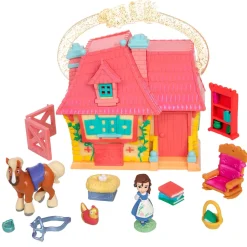 Hot Coffret de mini figurines Maison de Belle Once Upon a Story, La Belle et la Bête Figurines Et Univers|Poupées Disney