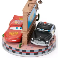 New Décoration Sheriff et Flash McQueen, Disney Pixar Cars Ornements