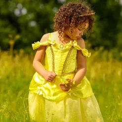 Hot Déguisement Belle pour enfants, La Belle et la Bête Enfant Déguisements Princesses Disney|Déguisements Pour Enfant