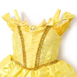 Hot Déguisement Belle pour enfants, La Belle et la Bête Enfant Déguisements Princesses Disney|Déguisements Pour Enfant