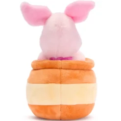 Clearance Japon Peluche Porcinet dans un pot de miel de taille moyenne, Winnie l'Ourson, 25 cm Peluches