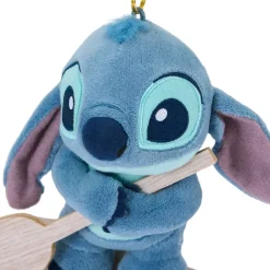 Japon Porte-clés petite peluche Stitch sur un surf, Lilo & Stitch, 14 cm Peluches