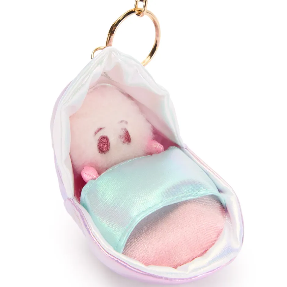 Sale Japon Porte-clés peluche Huître endormie Alice au Pays des Merveilles, 13,5 cm Peluches