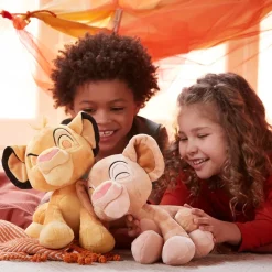 New Ensemble de petites peluches Simba et Nala 30e anniversaire du Roi Lion Peluches