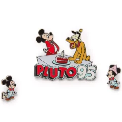 Outlet Ensemble de pin's 95e anniversaire de Pluto en édition limitée Pins