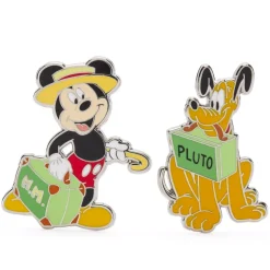 Online Ensemble de pin's Mickey et Pluto Pins