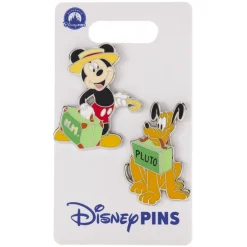 Online Ensemble de pin's Mickey et Pluto Pins