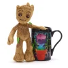 Discount Ensemble Mug avec mini peluche Groot, Les Gardiens de la Galaxie Peluches|Mugs, Tasses Et Gobelets