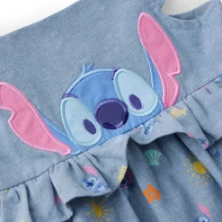 New Ensemble robe et culotte Stitch pour bébé Enfant Vêtements Pour Bébé