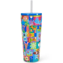 Best Gobelet en acier inoxydable avec paille Le Monde des Poupées de Disney Mugs, Tasses Et Gobelets