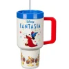 Online Gobelet Mickey l'apprenti sorcier avec paille, Fantasia Mugs, Tasses Et Gobelets