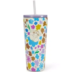 Sale Gobelet Winnie l'Ourson et ses amis en acier inoxydable avec paille Mugs, Tasses Et Gobelets