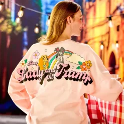 Outlet Haut Spirit Jersey La Belle et le Clochard pour adultes Femme Vêtements Homme - T-Shirts, Sweats|Mode Pour Femmes