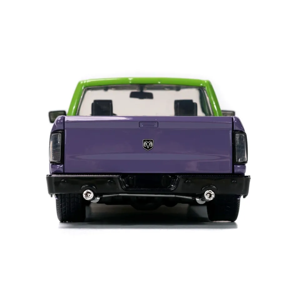 Clearance Jada Toys Figurine Hulk avec modèle réduit de la Dodge Ram 1500 de 2014, échelle 1/24 Véhicules