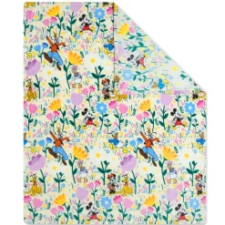 Outlet Jeté Mickey et ses amis en polaire à fleurs Accessoires De Décoration Disney|Ameublement