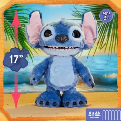 Sale Just Play Peluche Stitch interactive Disney Ultimate, Lilo & Stitch Peluches|Figurines