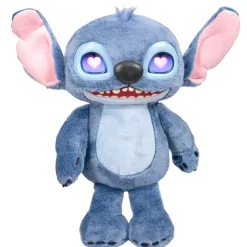 Clearance Just Play Peluche Stitch interactive de Disney, Lilo & Stitch (2025) - 34,5 cm Figurines