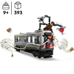 Best LEGO Marvel La scène du train de Spider-Man et Docteur Octopus 76321 Lego
