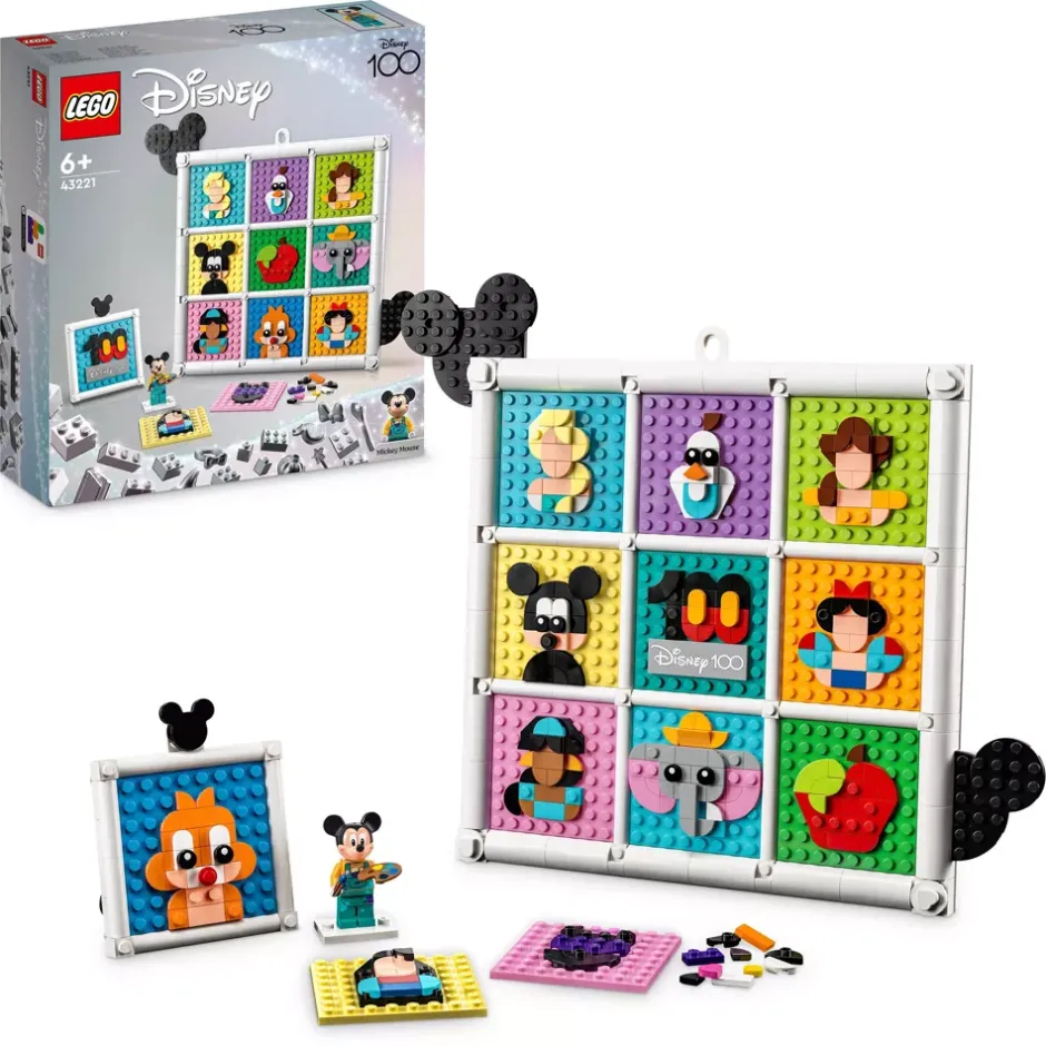 Clearance LEGO Set de décoration 100 ans d'icônes Disney Lego