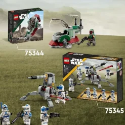 Discount LEGO Star Wars 75345 Pack de combat des Clone Troopers de la 501e légion Lego