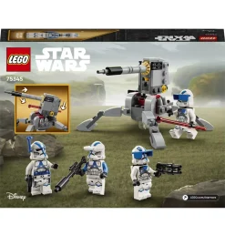Discount LEGO Star Wars 75345 Pack de combat des Clone Troopers de la 501e légion Lego