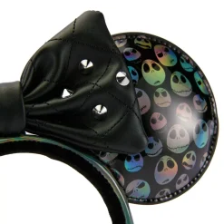 Outlet Loungefly Serre-tête à oreilles Jack Skellington pour adultes, L'Étrange Noël de monsieur Jack de Tim Burton Oreilles Disney
