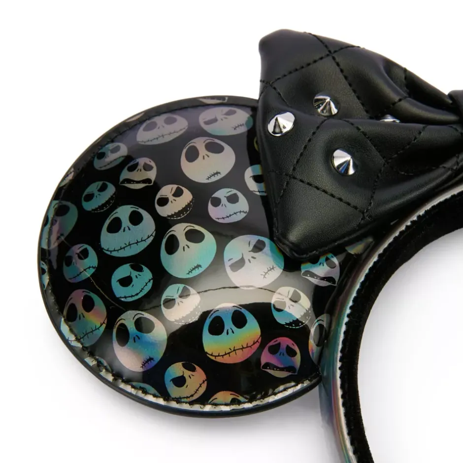 Outlet Loungefly Serre-tête à oreilles Jack Skellington pour adultes, L'Étrange Noël de monsieur Jack de Tim Burton Oreilles Disney