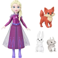 Outlet Mattel Coffret amusant Animaux d'hiver La Reine des Neiges Figurines Et Univers|Poupées Disney