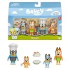 Clearance Moose Toys Ensemble de figurines Bluey Pavlova Figurines