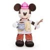Best Moyenne peluche Mickey au camping – 40 cm Peluches