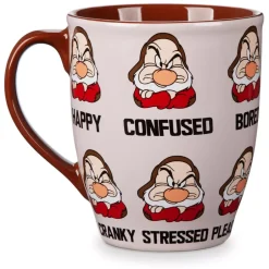 Sale Mug Humeurs de Grincheux, Blanche Neige et les Sept Nains Mugs, Tasses Et Gobelets