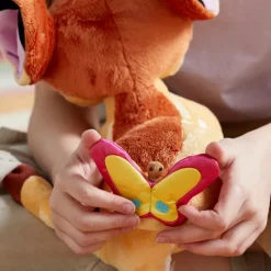 Sale Peluche Bambi de taille moyenne avec papillon Peluches