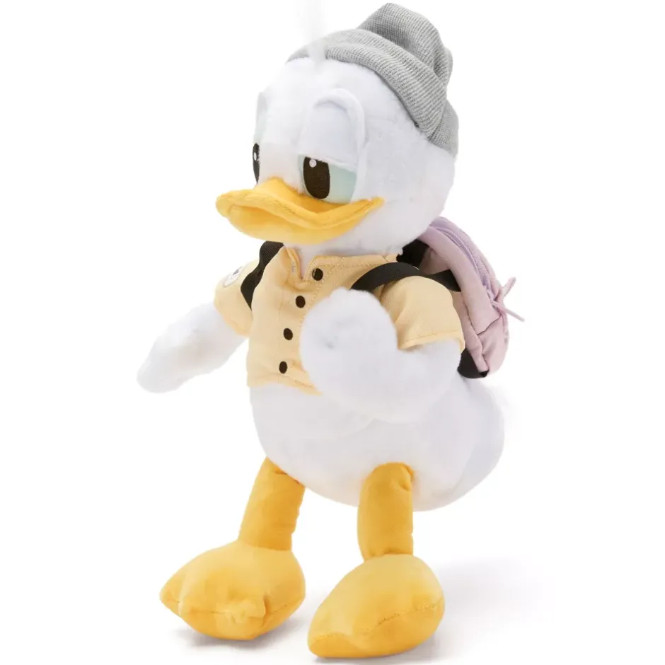 Sale Peluche Donald Duck au camping de taille moyenne – 26 cm Peluches