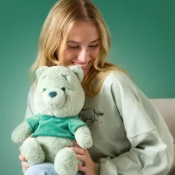 Online Peluche Winnie l'Ourson verte de taille moyenne, 33 cm Peluches