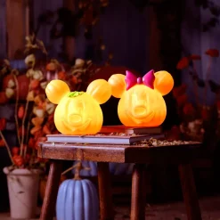 Petite citrouille creusée Minnie lumineuse Accessoires De Décoration Disney