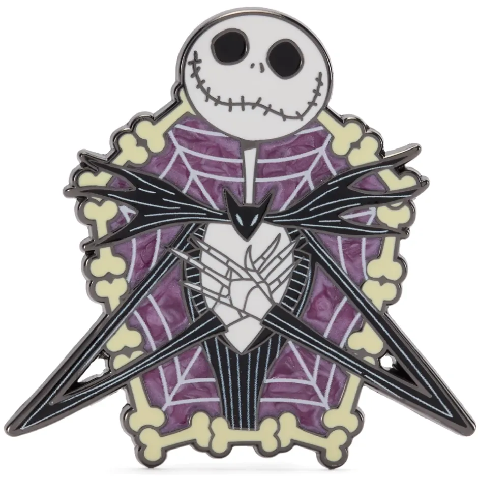Outlet Pin's Jack Skellington avec os, L'Étrange Noël de monsieur Jack de Tim Burton Pins