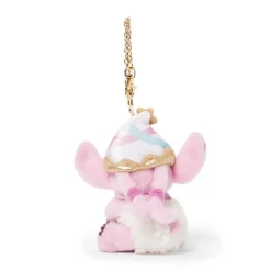 New Porte-clés petite peluche Angel avec pochette, Lilo & Stitch Peluches