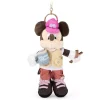 Clearance Porte-clés petite peluche Mickey au camping – 20 cm Peluches