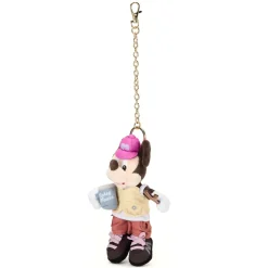Clearance Porte-clés petite peluche Mickey au camping – 20 cm Peluches