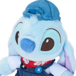 Discount Porte-clés petite peluche Stitch en denim, Lilo & Stitch, 18 cm Peluches