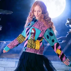 Pull Sally pour adultes, L'Étrange Noël de Monsieur Jack Femme Mode Pour Femmes