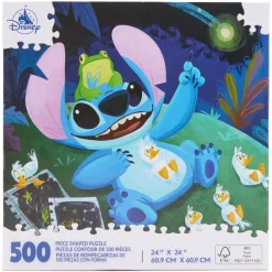 Clearance Puzzle Stitch avec canetons 500 pièces, Lilo & Stitch Jeux De Société Et Puzzles
