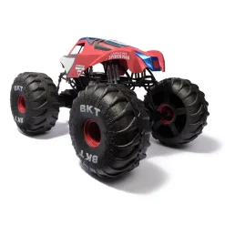 Spinmaster Monster Jam Monster Truck télécommandé Marvel Spider-Man géant, tout-terrain, plus de 60 cm de long, échelle 1:6 Véhicules