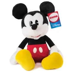 Sale Spinmaster Peluche Mickey classique Disney GUND, 35,5 cm Peluches