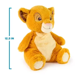 Best Spinmaster Peluche Simba Disney GUND Oh So Snuggly, Le Roi Lion, 31,5 cm Peluches