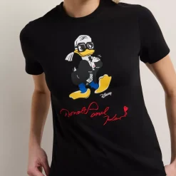 Outlet T-shirt Disney x KARL LAGERFELD pour femmes Femme Chemises Et T-Shirts|Mode Pour Femmes
